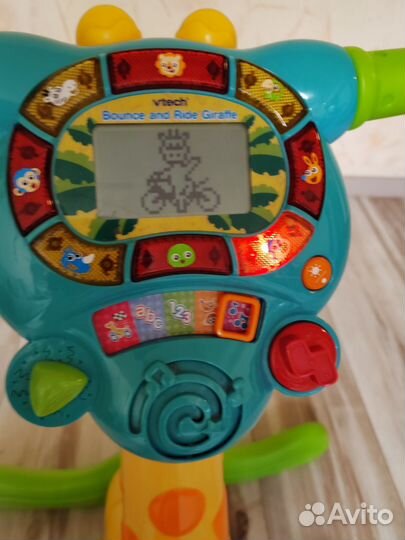 Жираф велотренажёр детский