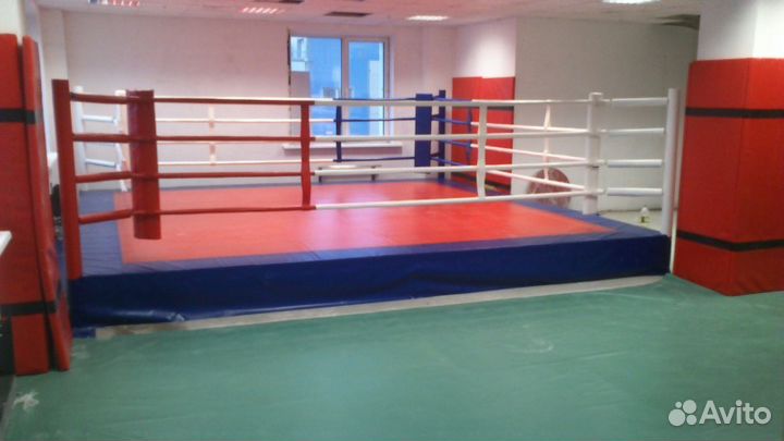 Боксерский ринг с помостом 0.5м и 1м от SportStyle