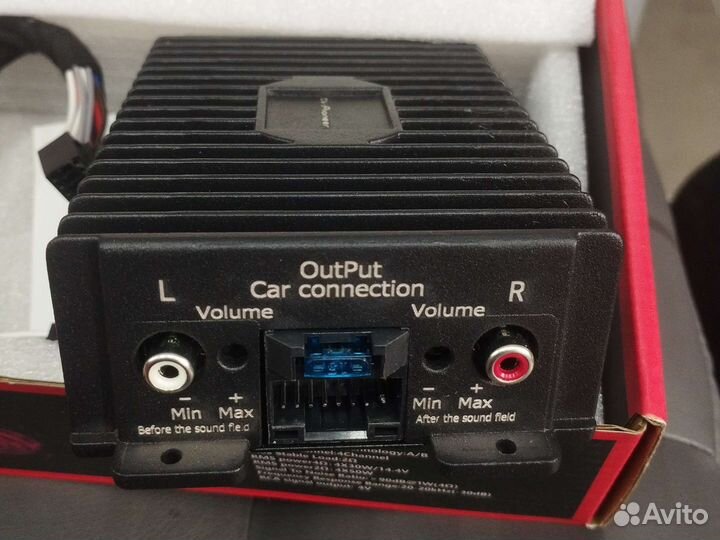 Усилитель четырёхканальный для Android магнитол
