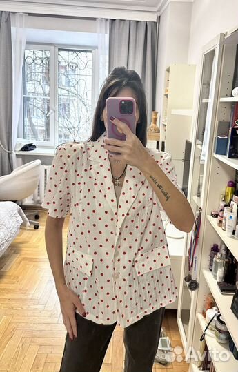 Женская блузка - пиджак большого размера новая