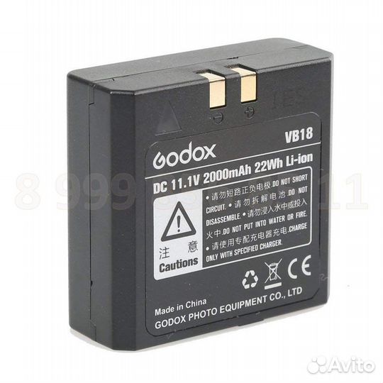 Godox VB18 для v860II аккумулятор новый