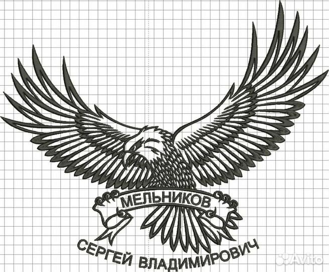 Разработка дизайна вышивки