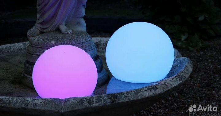 Светильники шары беспроводные с аккумулятором IP68