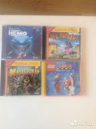 Мультяшки и Компьютерные игры на дисках