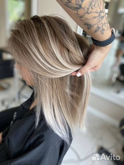 Наращивание волос/сложное окрашивание