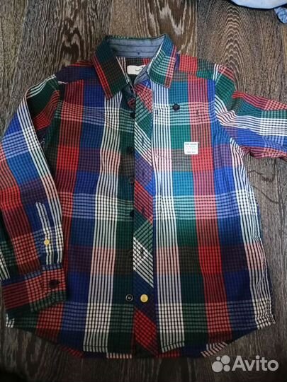 Фирменная рубашка для мальчика