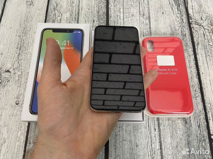 iPhone X 64 gb gray A1390