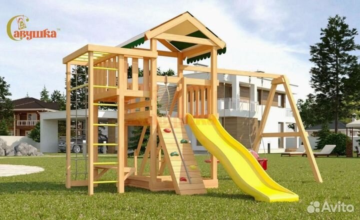 Детская игровая площадка супер комплектация