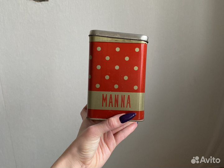 Жестяная коробка СССР