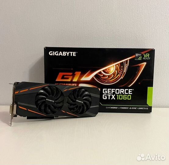 Видеокарта GTX 1060 6GB