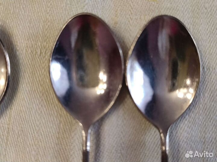 Чайные ложки из мельхиора СССР