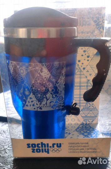 Термокружка авто Сочи 2014