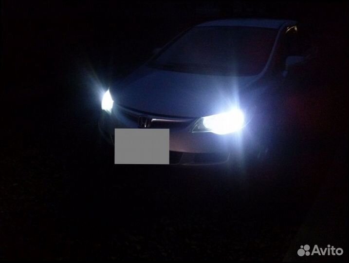 Би линзы Ксенон на Хонда Цивик