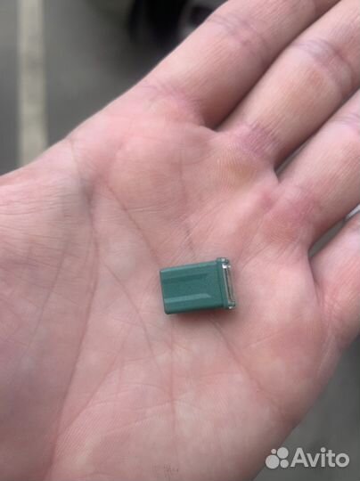 Реле предохранитель зеленый 40А solaris 2 Rio 4