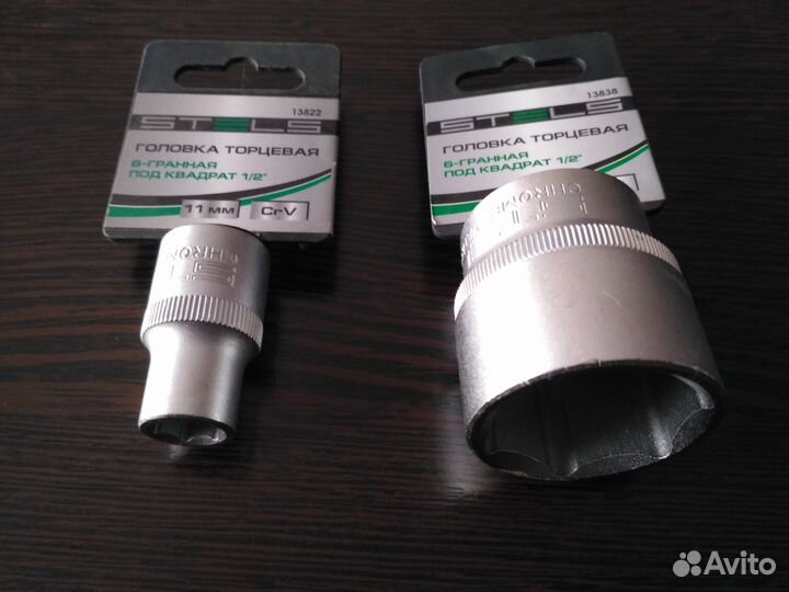 Головки торцевые Matrix от 10 до 32мм