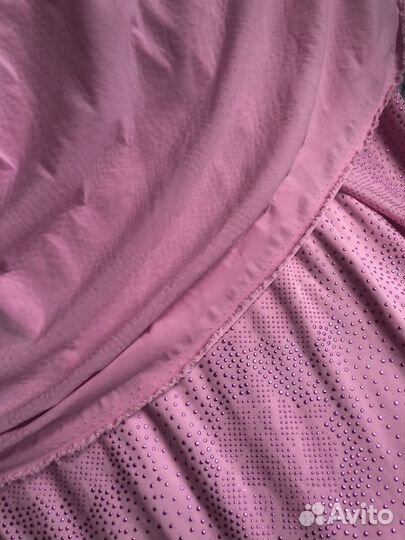 Отрез ткани трикотин с блестками