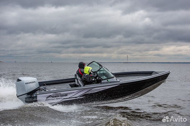 Катер NorthSilver 585 M Fish Sport с Honda BF150