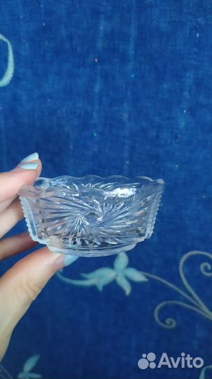 Хрустальная соусница