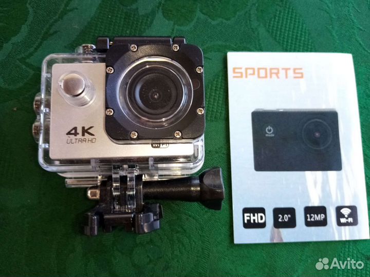 Action camera sport 4K ultra HD DV WI-FI