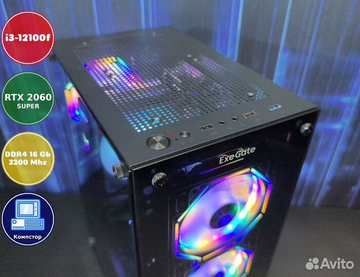 Системный блок i3-RTX2060SUP-16DDR4-IWP6738204-H610