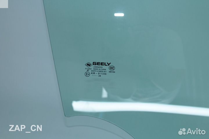 Стекло Geely Monjaro боковое правое триплекс