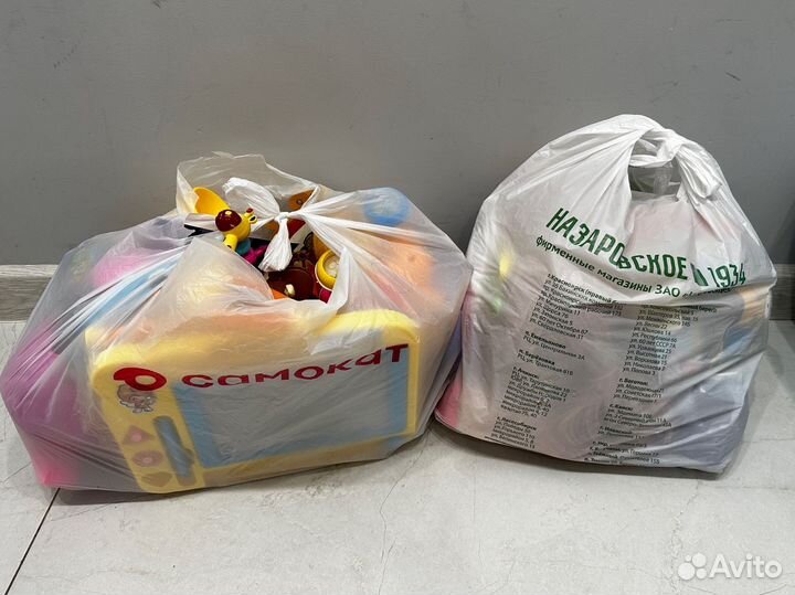 Игрушки пакетом