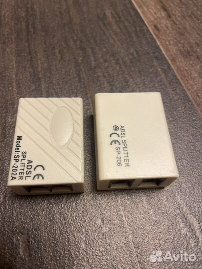 Adsl splitter телефон + модем