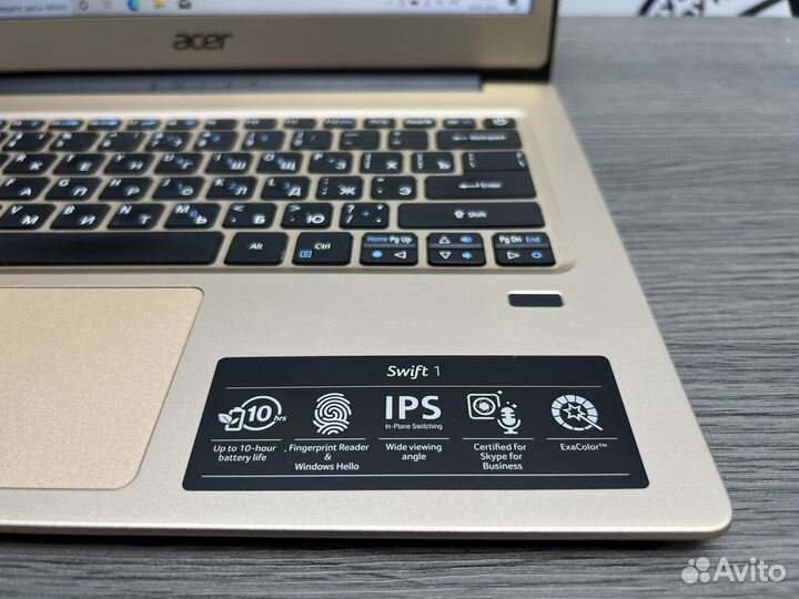 Ультрабук acer swift Pentium DDR4 IPS FullHd SSD