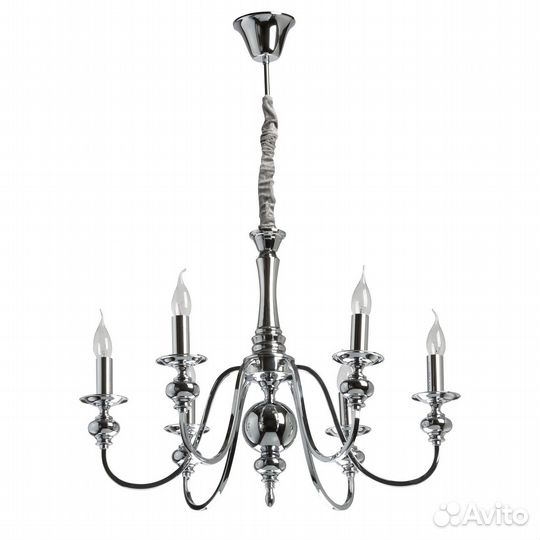 Люстра подвесная в спальню классика