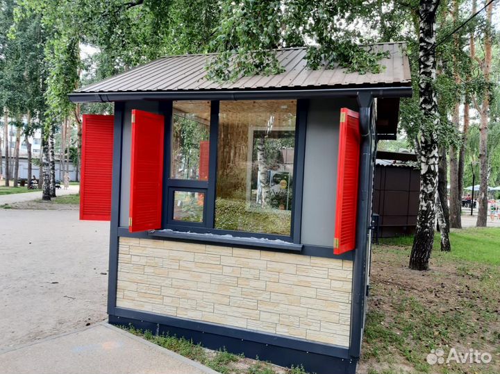 Изготовление киосков, павильонов, остановок