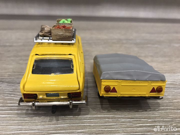 Модель СССР Иж Комби А12 с прицепом