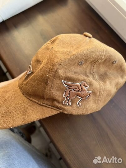 Кепка замшевая