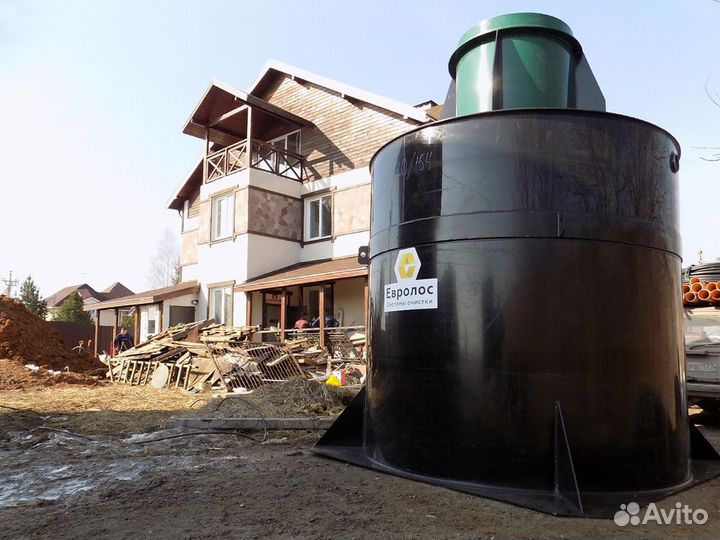 Септик для высокого уровня грунтовых вод