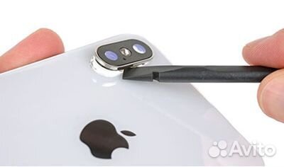 Стекло камеры iPhone X с заменой