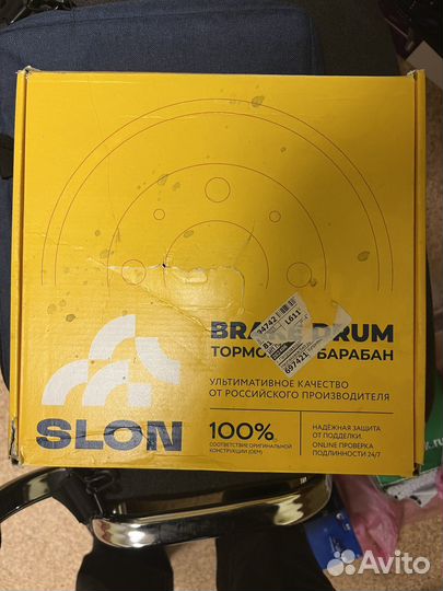 Тормозной барабан задний Renault logan 1