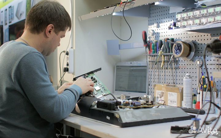 Ремонт и настройка телевизоров на дому