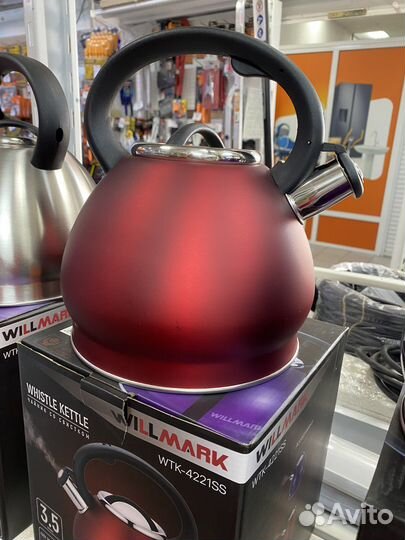 Чайник (3,5л/свисток) willmark