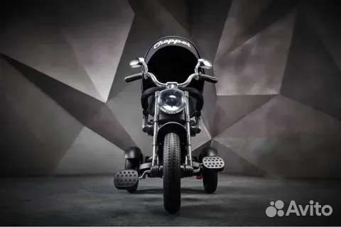 Детский велосипед 3кол chopper trike 12/10 Черный