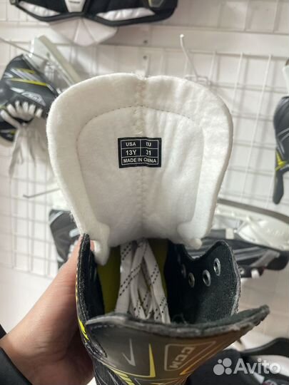 Коньки хоккейные детские, ccm, bauer
