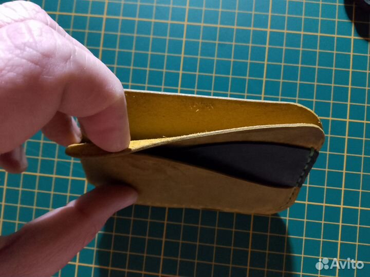 Картхолдер из натуральной кожи 3