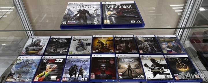 Диски на ps5 (возможен обмен)