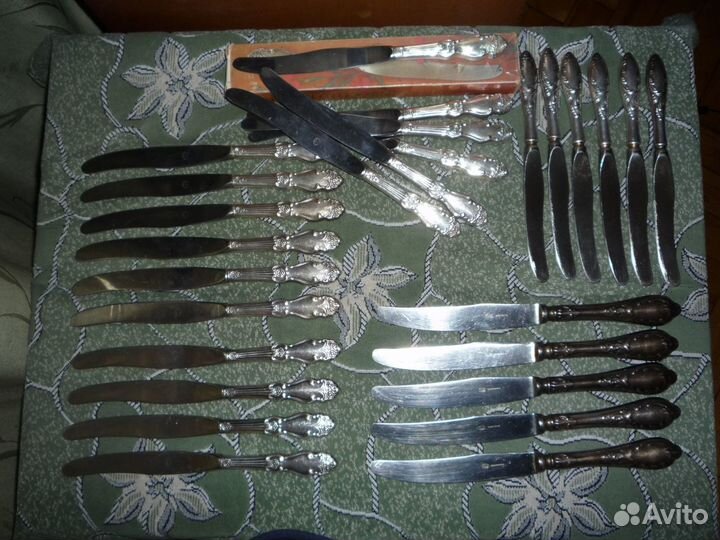 Ножи мельхиор Кольчугино зиш СССР