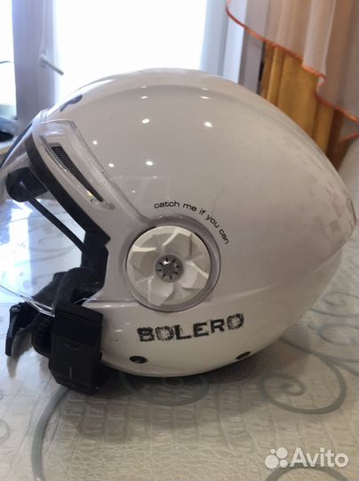 Мотоциклетный шлем с гарнитурой