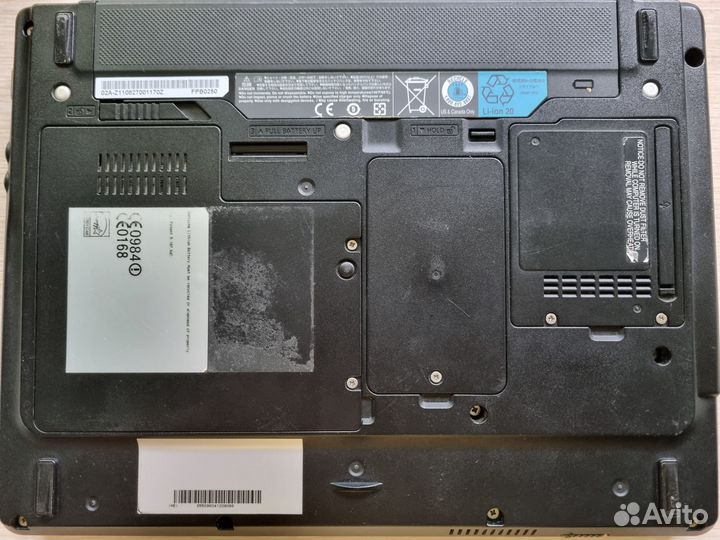 Ноутбук Fujitsu Lifebook P701