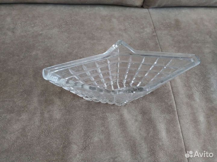 Салатник хрустальный СССР