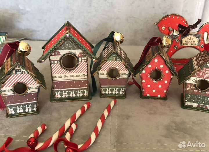 Елочные игрушки Домик