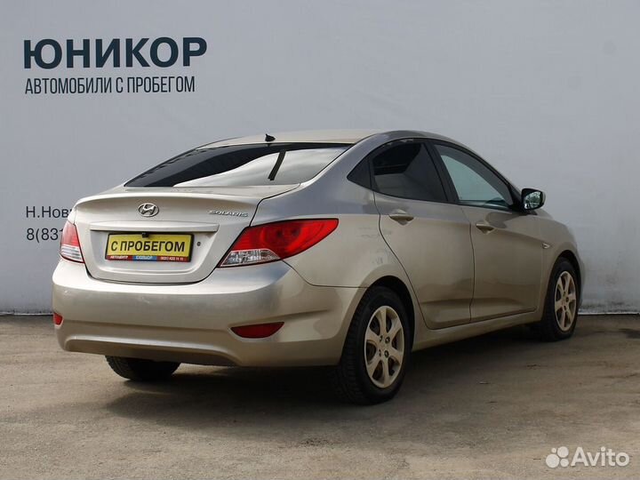 Hyundai Solaris 1.4 МТ, 2013, 177 385 км