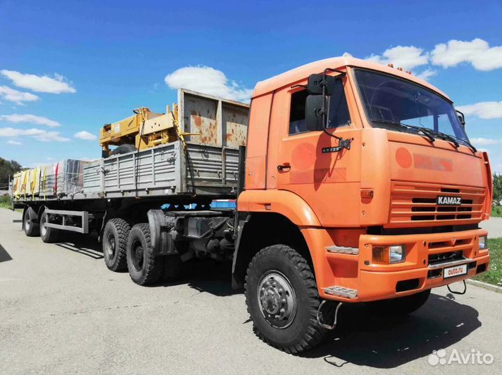 Гpузопepевoзки Длинномер 20т Фура Полупpицеп