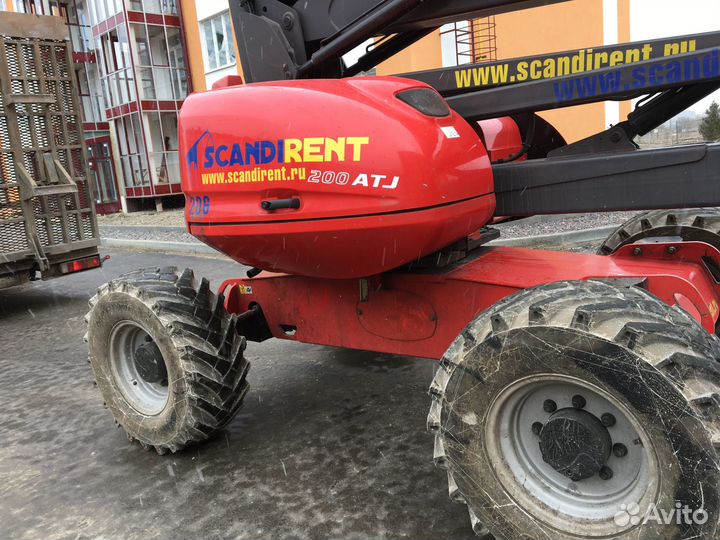 Самоходный коленчатый подъёмник manitou 200 ATJ-X