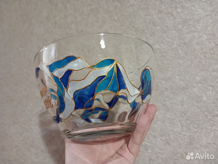 Заказ для Дарьи Новогодний салатник